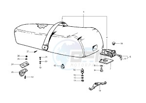 PX 125-150-200 drawing Saddle