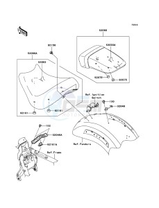 VN2000 VN2000A6F GB XX (EU ME A(FRICA) drawing Seat