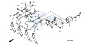 CB600FAA E / ABS MKH drawing IGNITION COIL