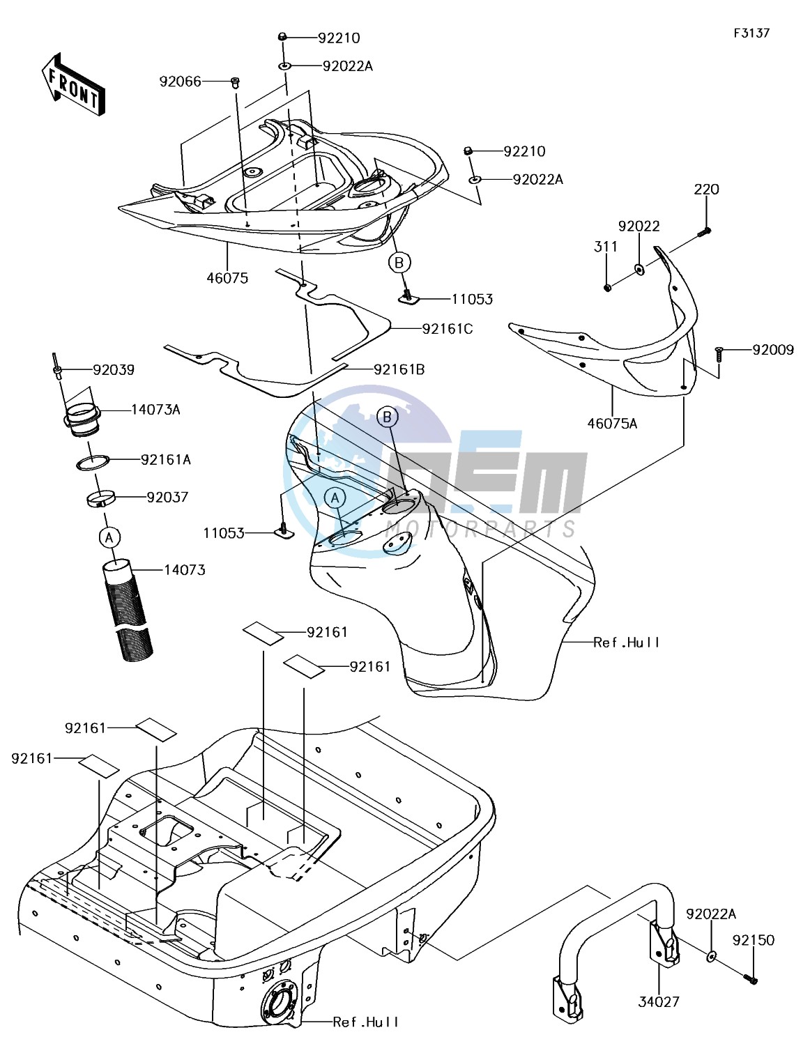 Hull Rear Fittings