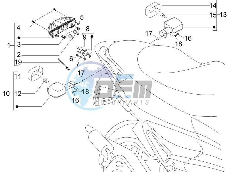 Tail light - Turn signal lamps