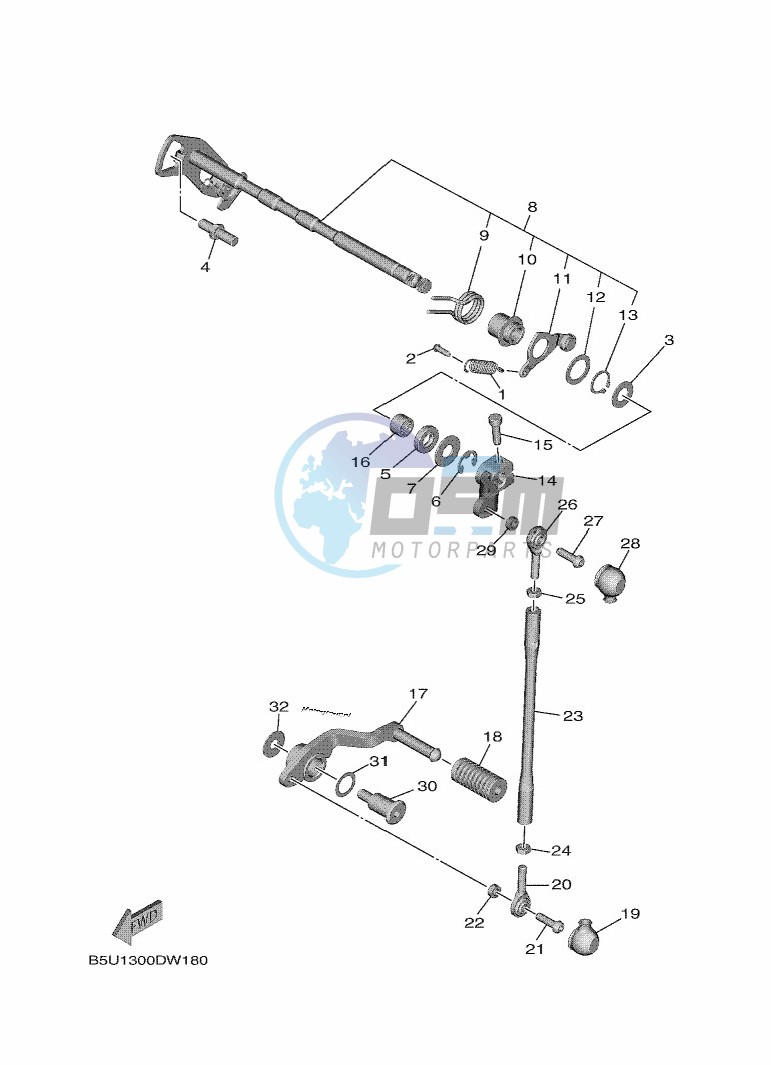 SHIFT SHAFT