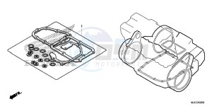 CB650FAH 2ED - (2ED) drawing GASKET KIT B