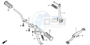 C50Z2 drawing STEP/KICK ARM/ CHANGE PEDAL