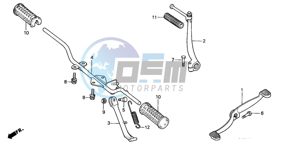 STEP/KICK ARM/ CHANGE PEDAL