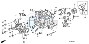 FES150A9 Europe Direct - (ED / ABS) drawing CYLINDER HEAD