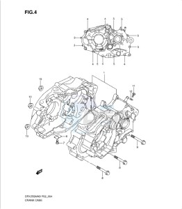 DR125SML 0 drawing CRANKCASE