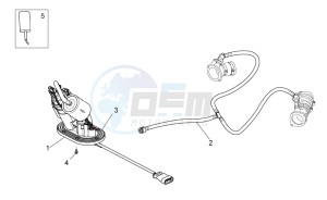 V7 II Stone ABS 750 USA-CND drawing Fuel pump