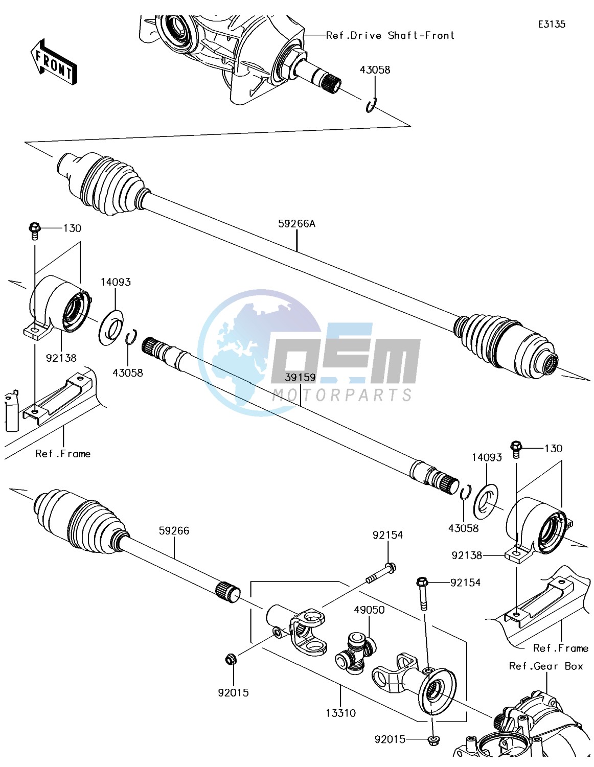 Drive Shaft-Propeller