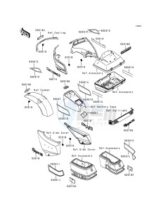 ZG 1200 B [VOYAGER XII] (B10-B14) [VOYAGER XII] drawing DECALS-- ZG1200-B10- -