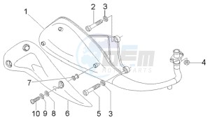 Liberty 50 4t RST ptt (F) France drawing Silencer