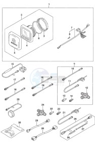 DF 9.9B drawing Multi Function Gauge