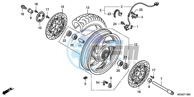 FRONT WHEEL