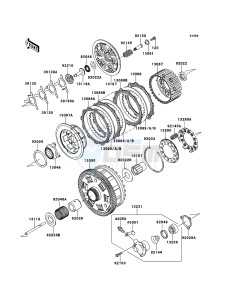 1400GTR_ABS ZG1400CCF FR GB XX (EU ME A(FRICA) drawing Clutch