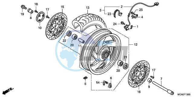 FRONT WHEEL