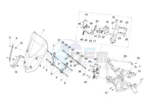 GP 800 Centenario drawing Windshield