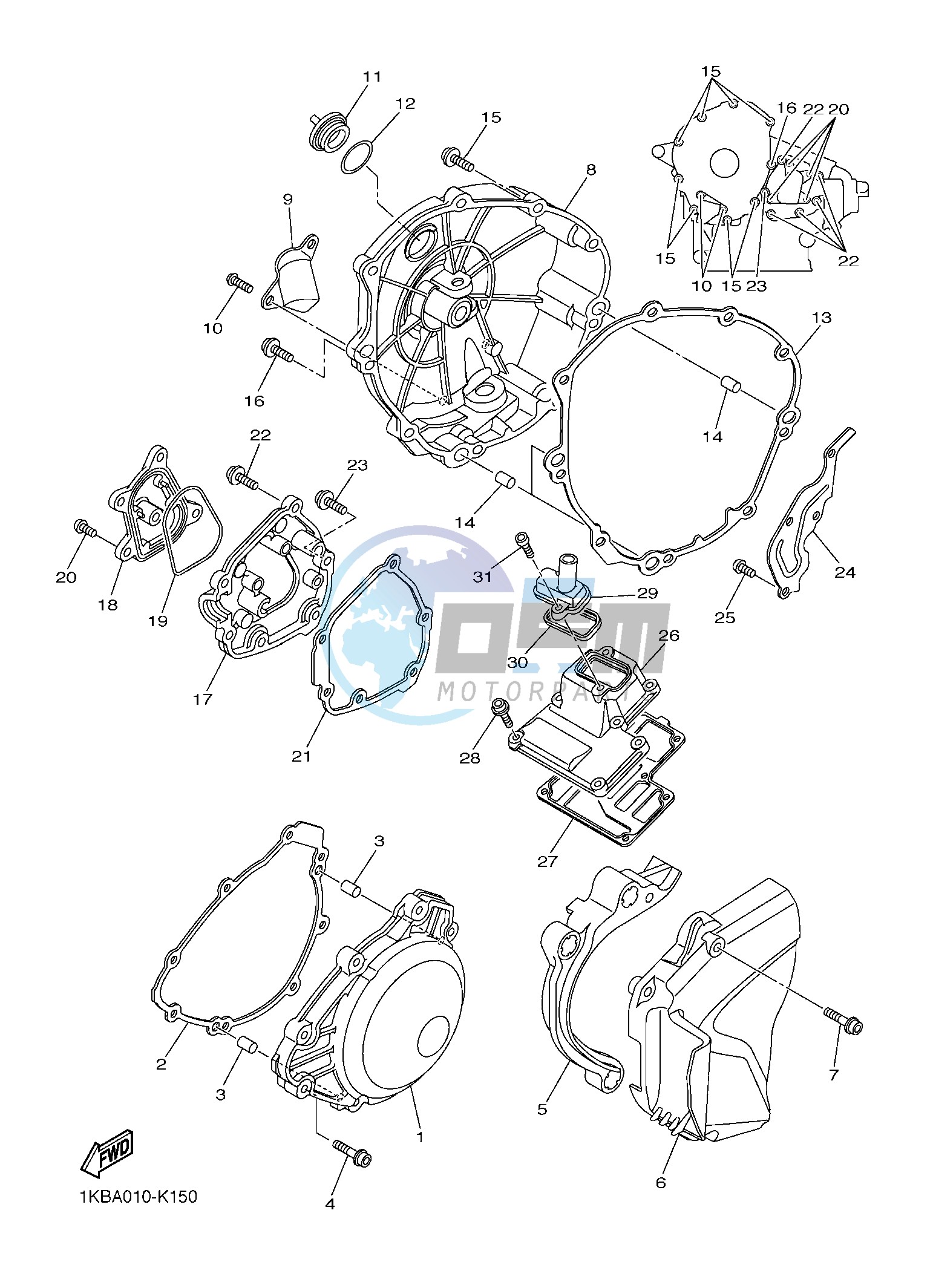 CRANKCASE COVER 1