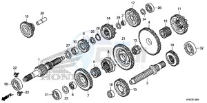 TRX420FM1G TRX420 Europe Direct - (ED) drawing TRANSMISSION (TRX420FE1/FM1/FM2/TE1/TM1)