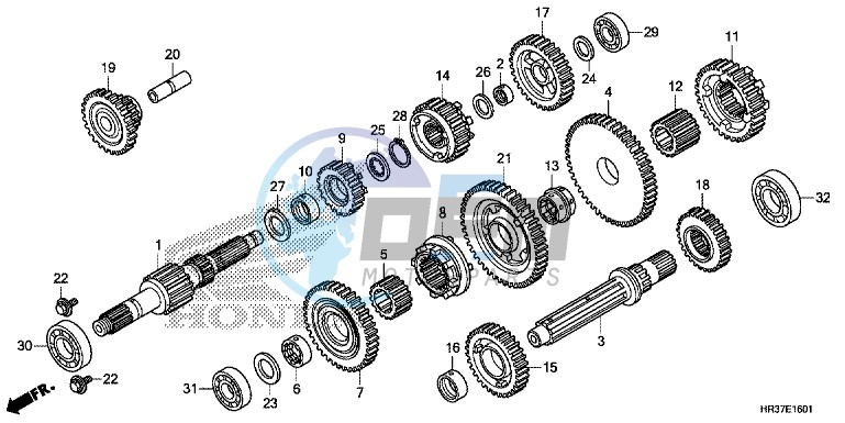 TRANSMISSION (TRX420FE1/FM1/FM2/TE1/TM1)