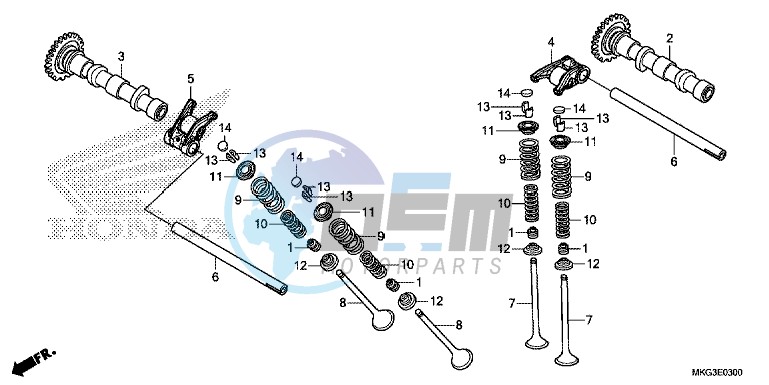 CAMSHAFT/ VALVE