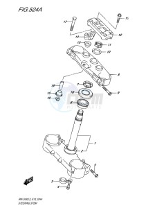 RM-Z450 EU drawing STEERING STEM