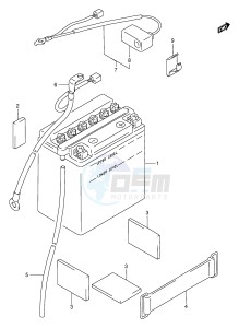 GN250 (E2) drawing BATTERY