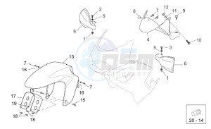 Pegaso 650 ie drawing Front body II