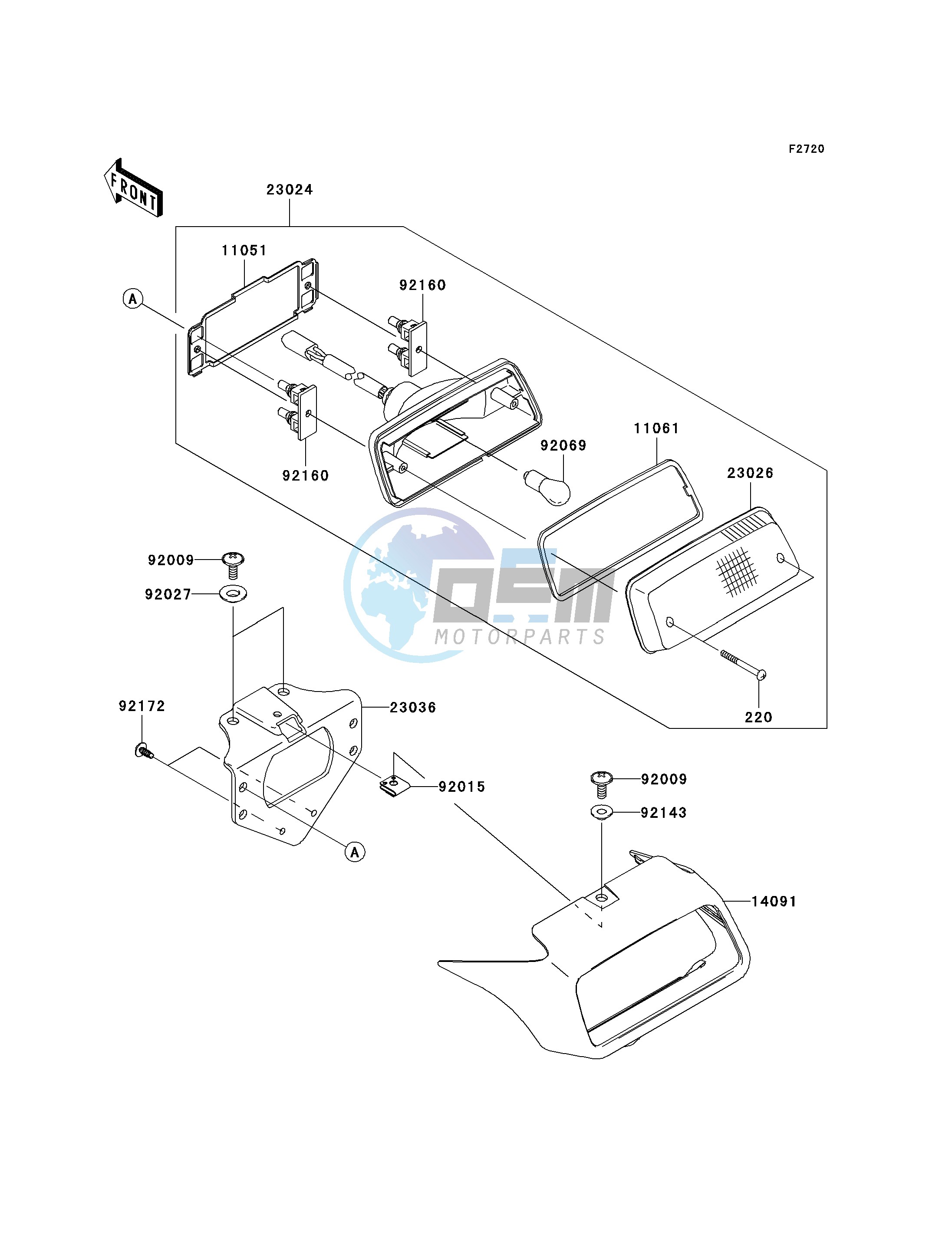 TAILLIGHT-- S- -