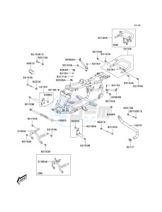 KSF 50 B [KFX50] (B7F-B9S) B7F drawing FRAME