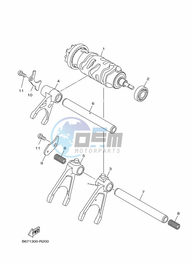 SHIFT CAM & FORK