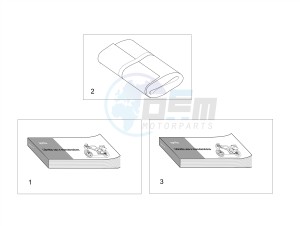 SHIVER 900 E4 ABS NAVI (APAC) drawing Plate set / Various