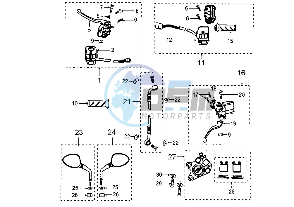 FRONT BRAKE SYSTEM SPORT LINE