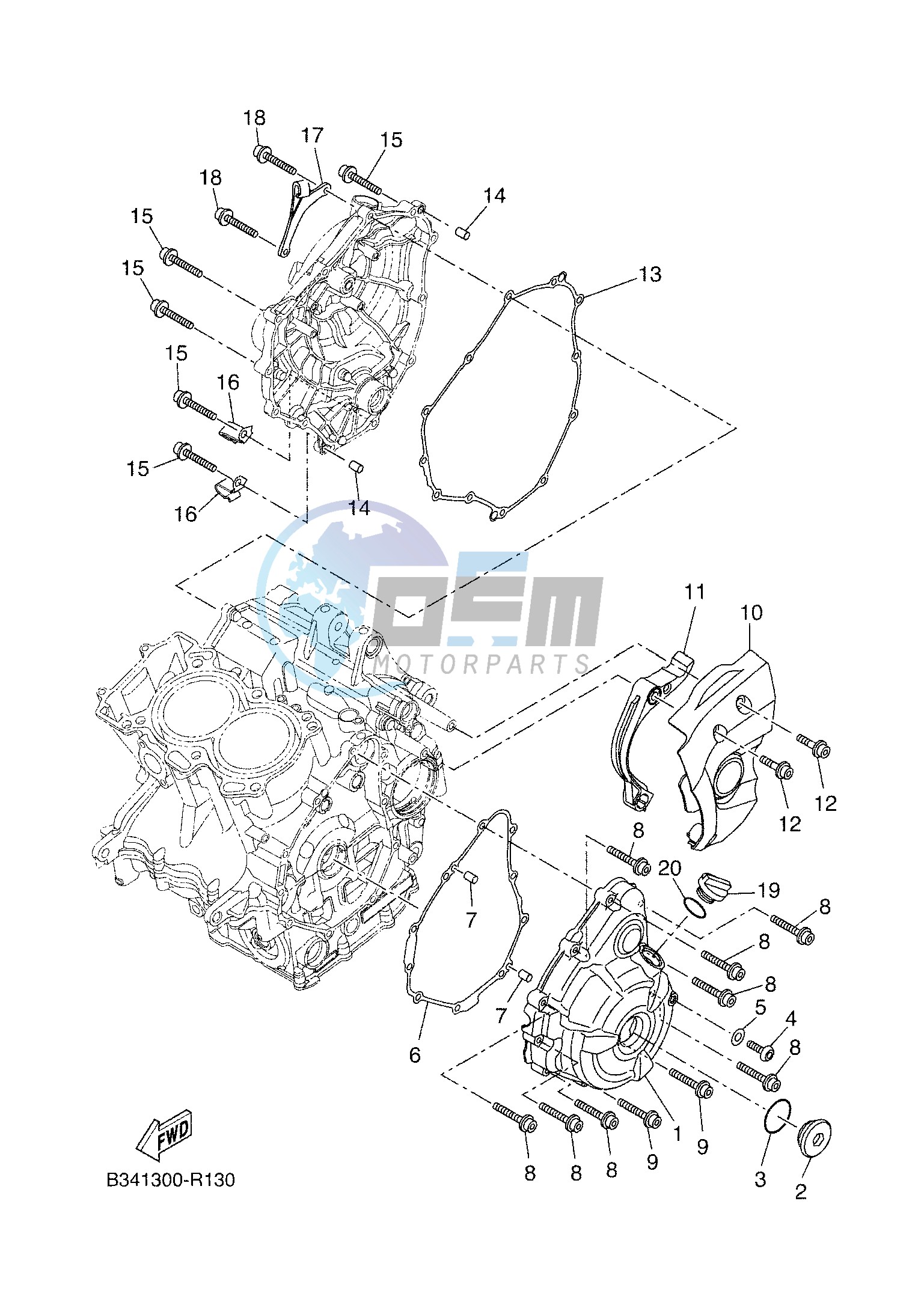 CRANKCASE COVER 1