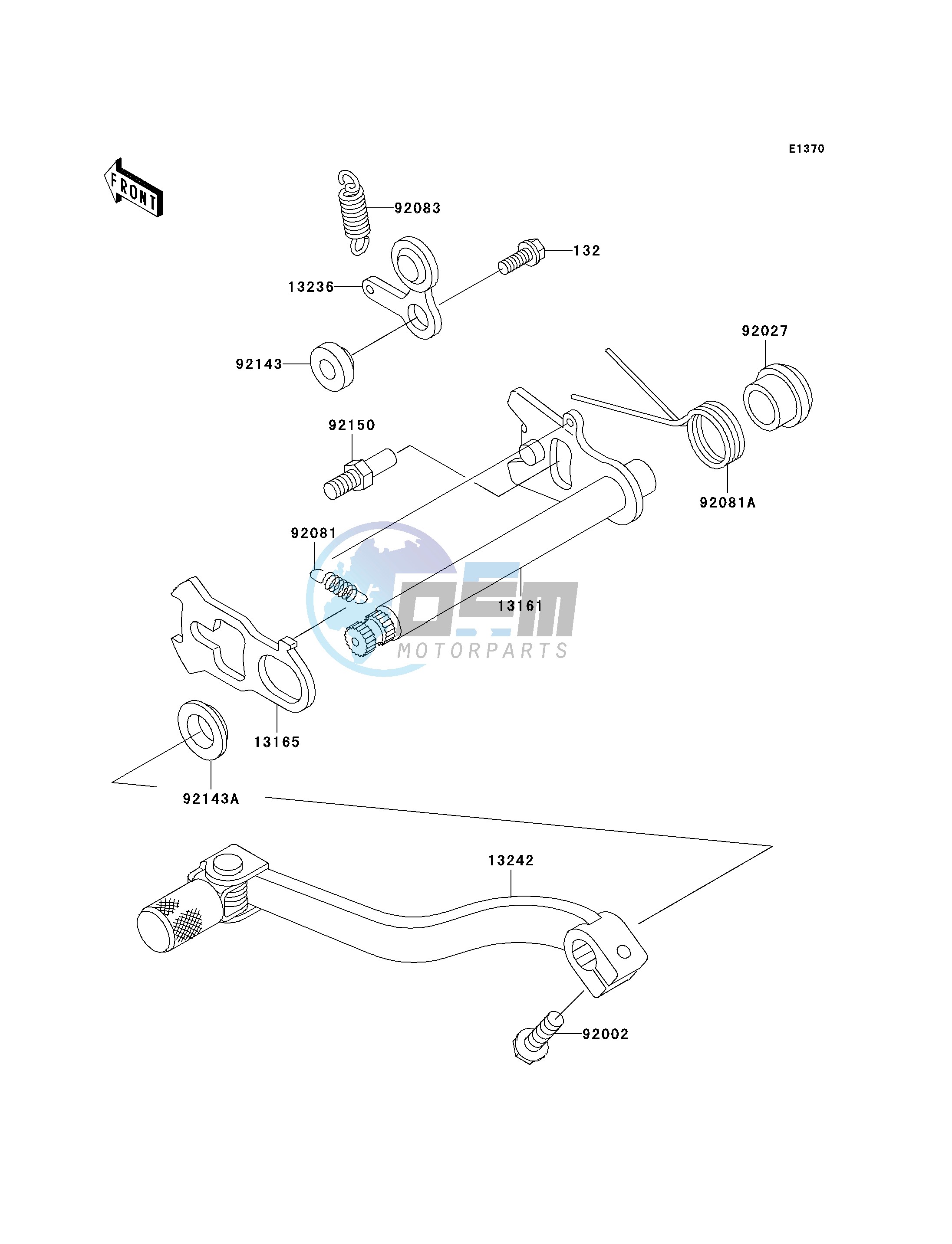 GEAR CHANGE MECHANISM