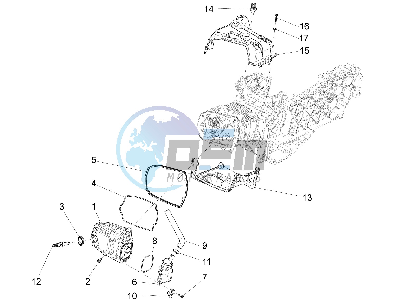 Cylinder head cover