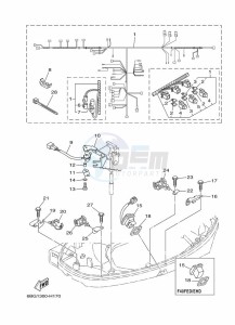 F40FEHDL drawing ELECTRICAL-PARTS-5