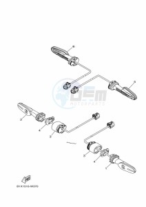 YZF250-A (B1X5) drawing FLASHER LIGHT