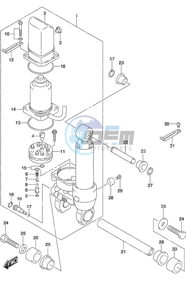 Tilt Cylinder