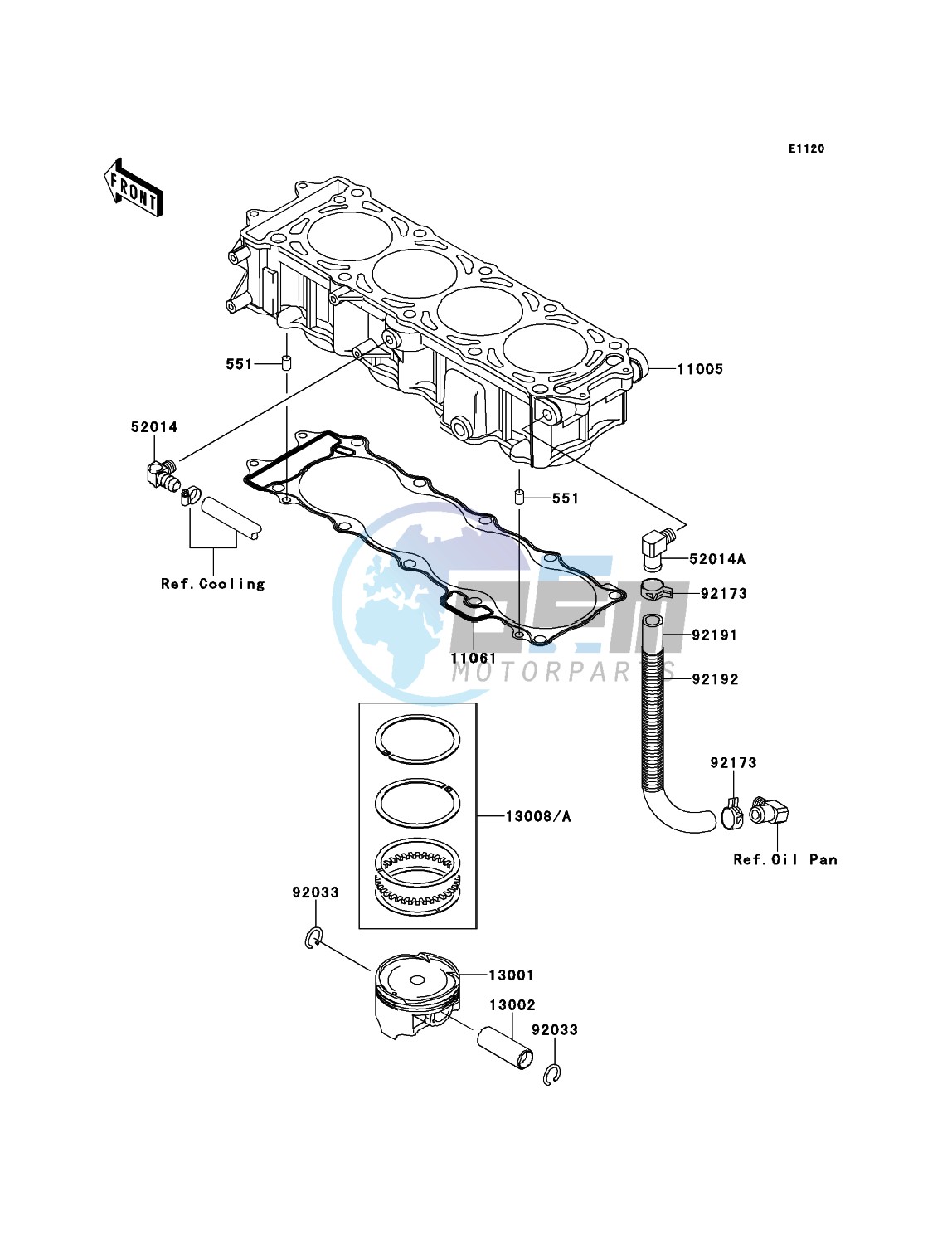 Cylinder/Piston(s)