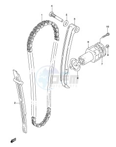 GZ250 (P19) drawing CAM CHAIN