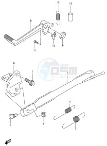 SV650 (E2) drawing STAND