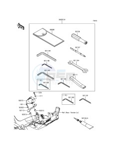 NINJA H2R ZX1000PFF EU drawing Owner's Tools