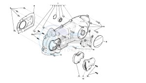 SONAR - 150 CC VTHLS3A1A 4T drawing CLUTCH COVER