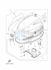 F30BETL drawing TOP-COWLING