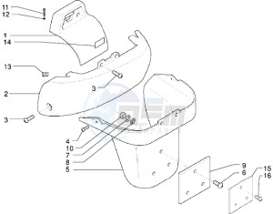 X9 125 drawing Rear protection