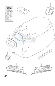 DF 6 drawing Engine Cover