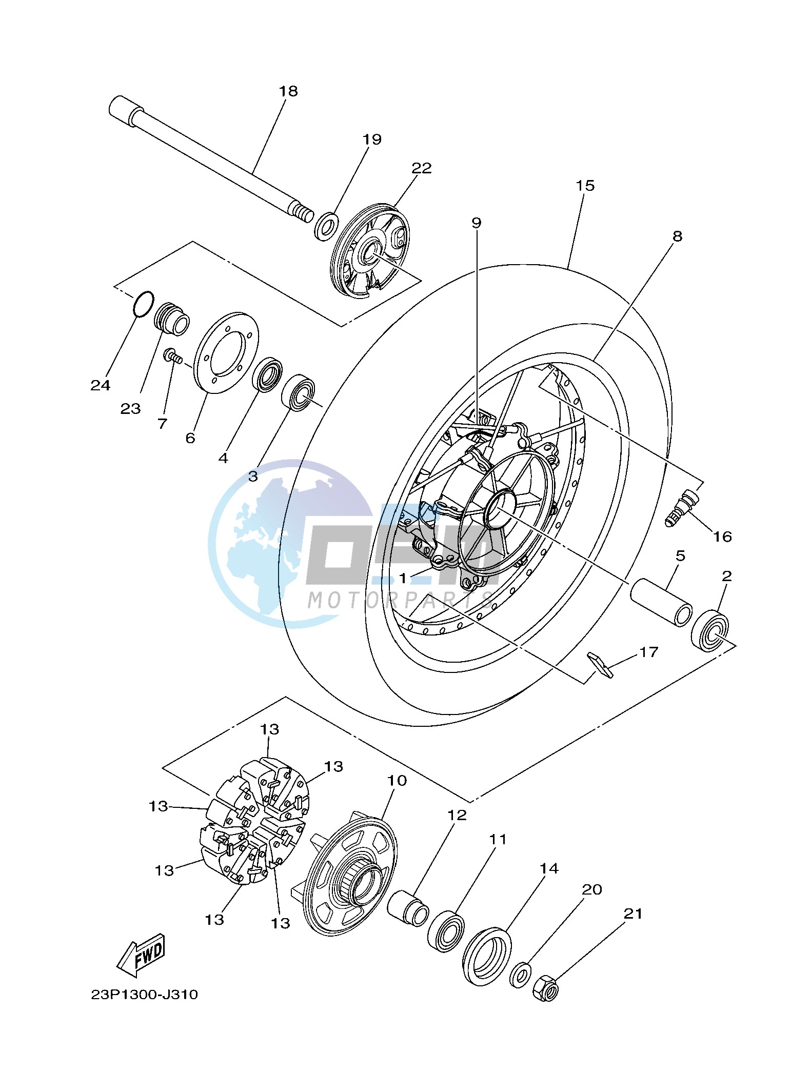 REAR WHEEL