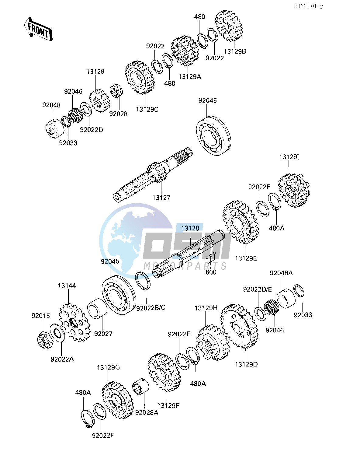 TRANSMISSION -- E_NO.040001 - 043003- -