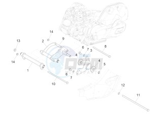 GTS 125 4T E4 ABS (EMEA) drawing Swinging arm