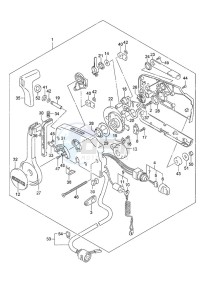 DF 9.9B drawing Remote Control